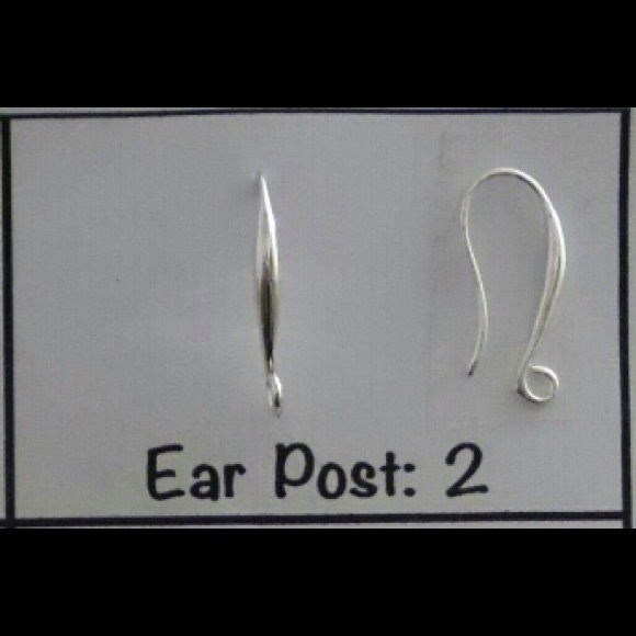 Leopard Earrings with Pinch Bail Post - Picture 2 of 2